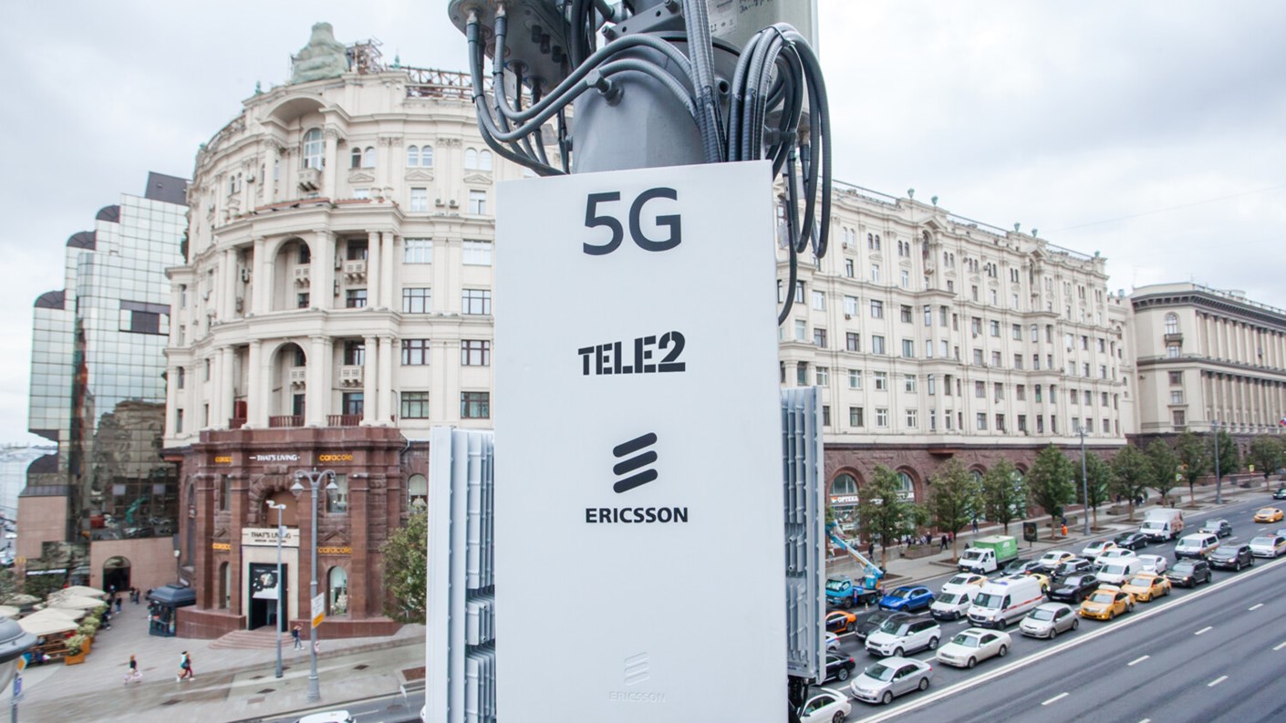 愛立信已為Tele2在俄羅斯部署了2.5萬個5G-ready基站